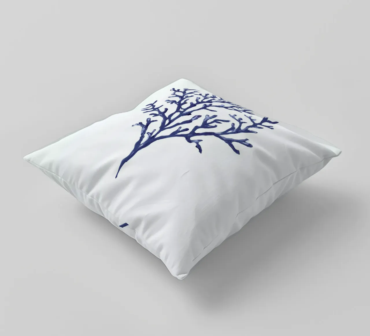 Coral Blue cuscino da Femke Zwaan