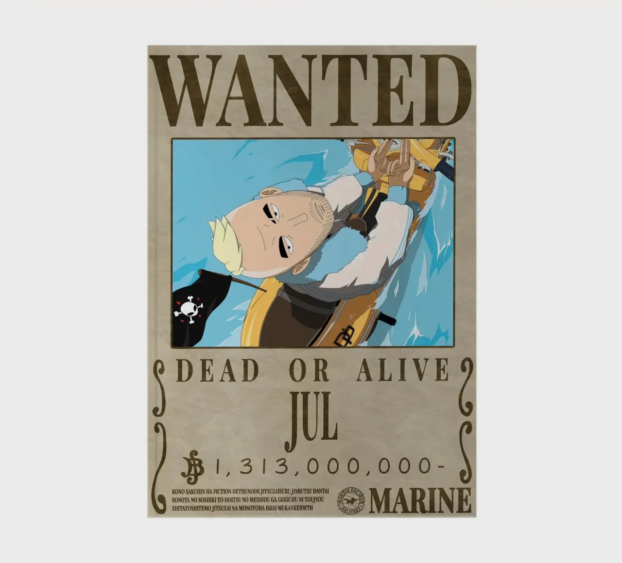 Wanted Jul notebook by Collins Shop