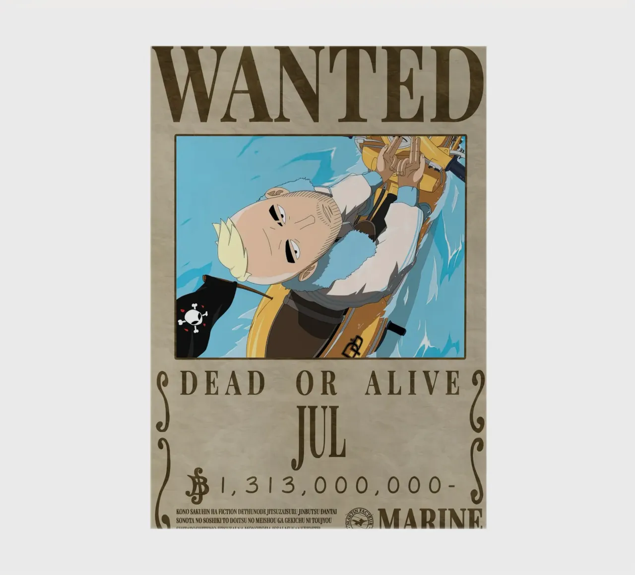 Wanted Jul notebook by Collins Shop