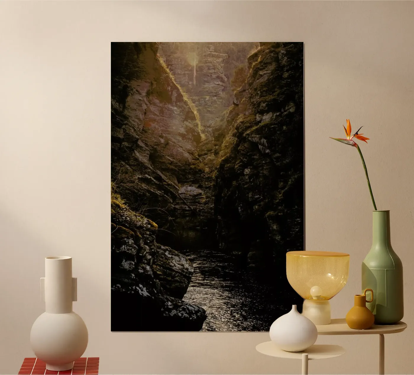 Golden Light poster da Ingrid Beddoes