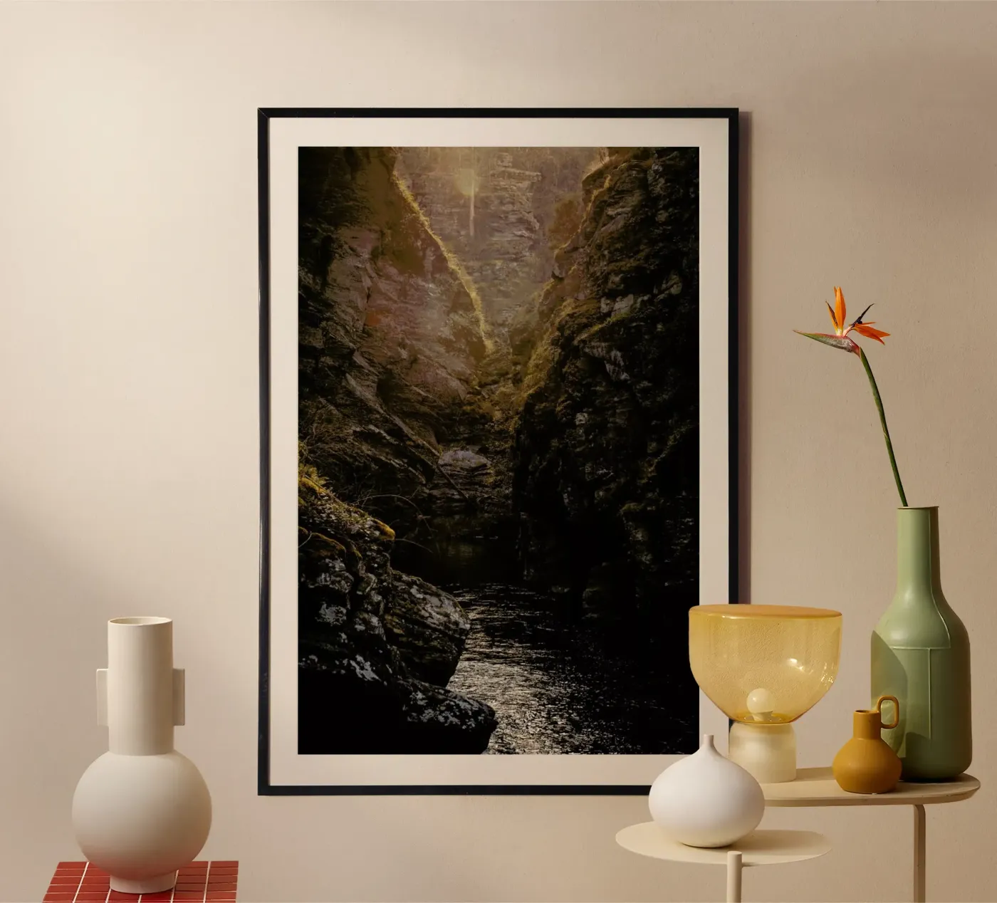Golden Light poster da Ingrid Beddoes