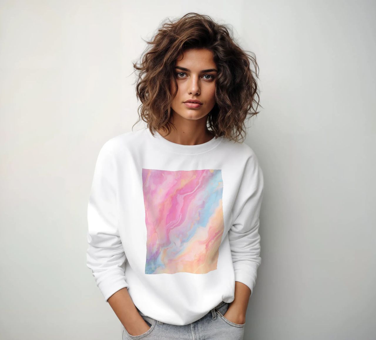 Vloeibare schaduwen sweatshirt van cafelab
