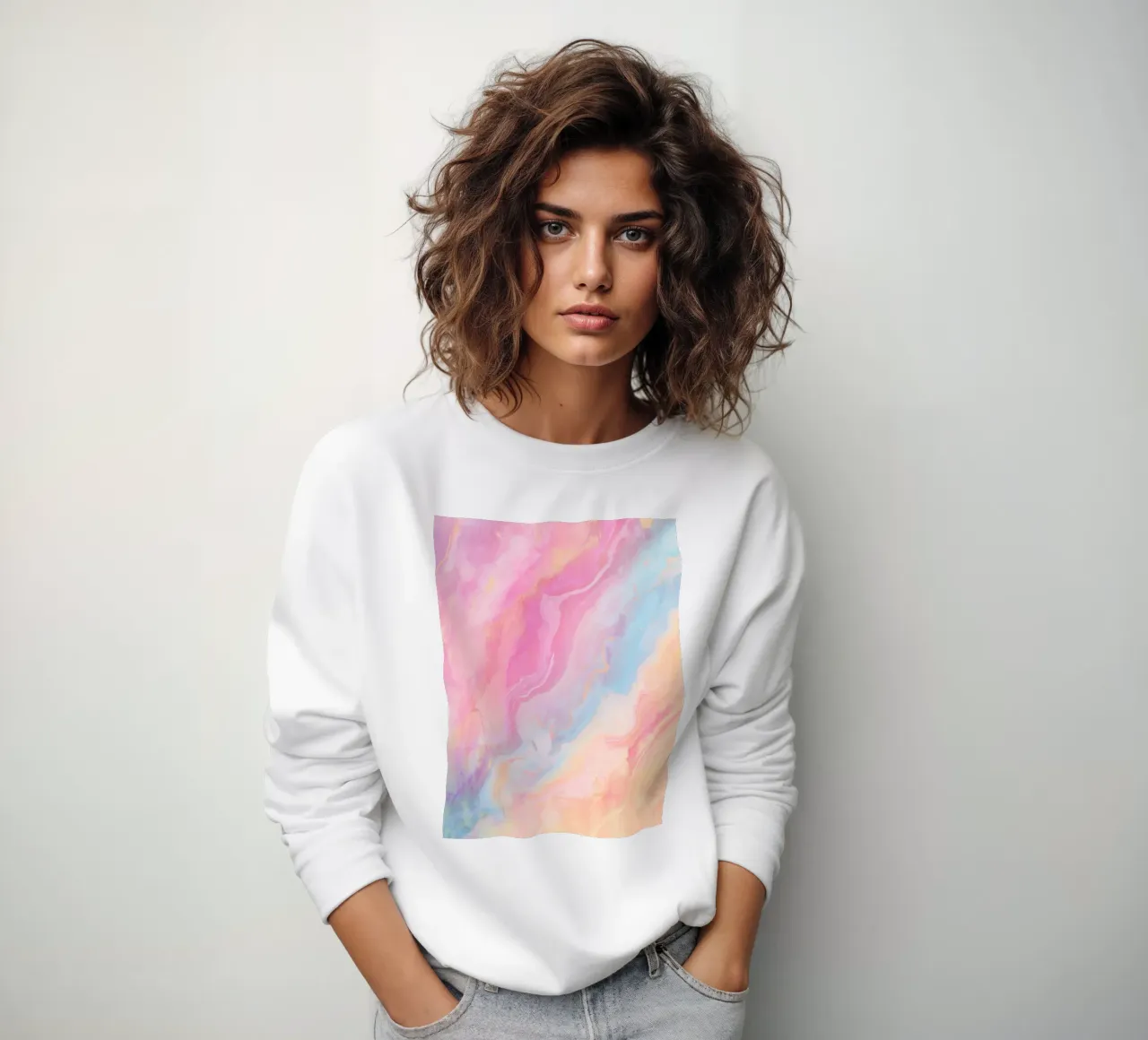 Vloeibare schaduwen sweatshirt van cafelab