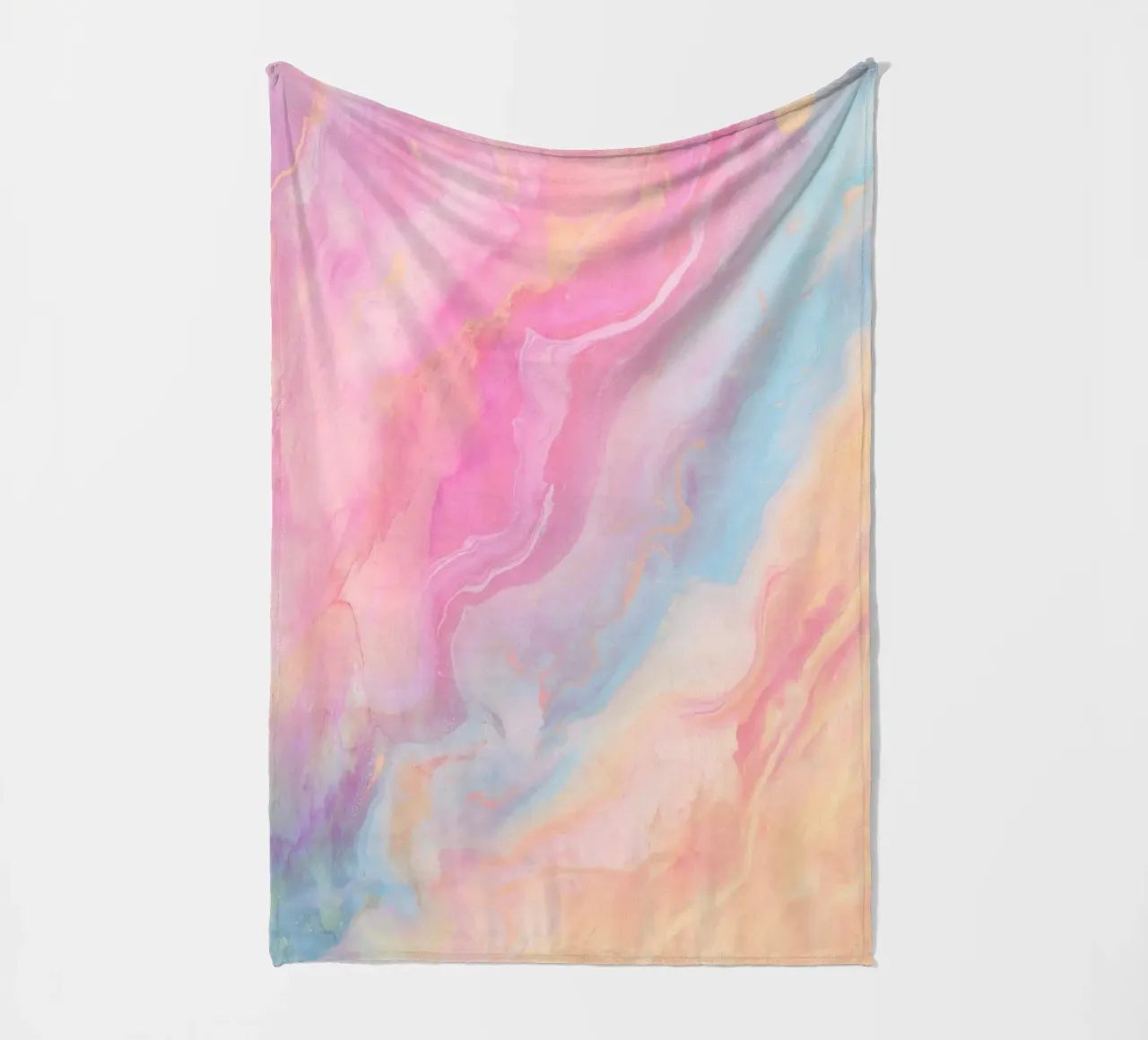 Vloeibare schaduwen fleecedeken van cafelab