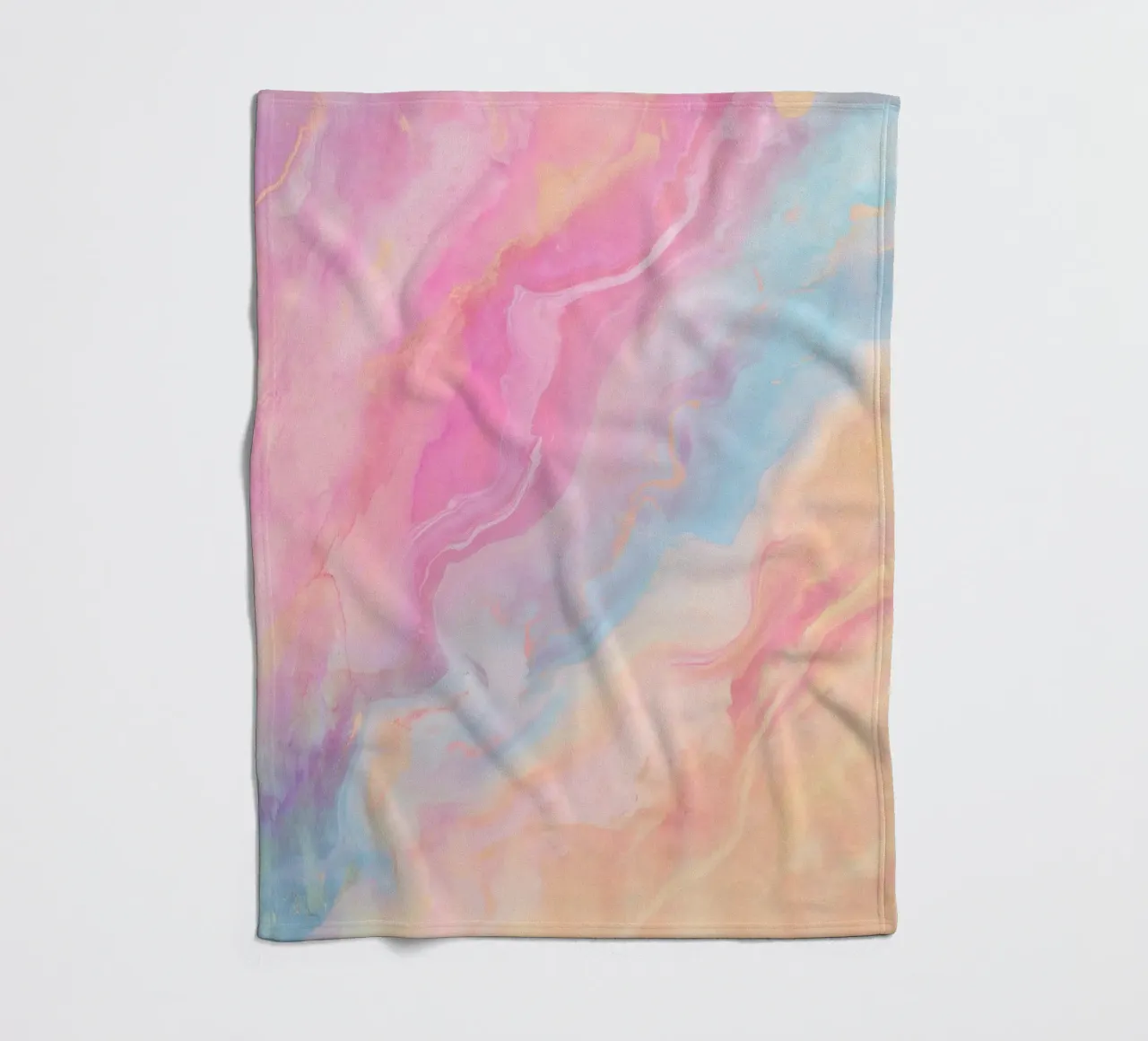 Vloeibare schaduwen fleecedeken van cafelab