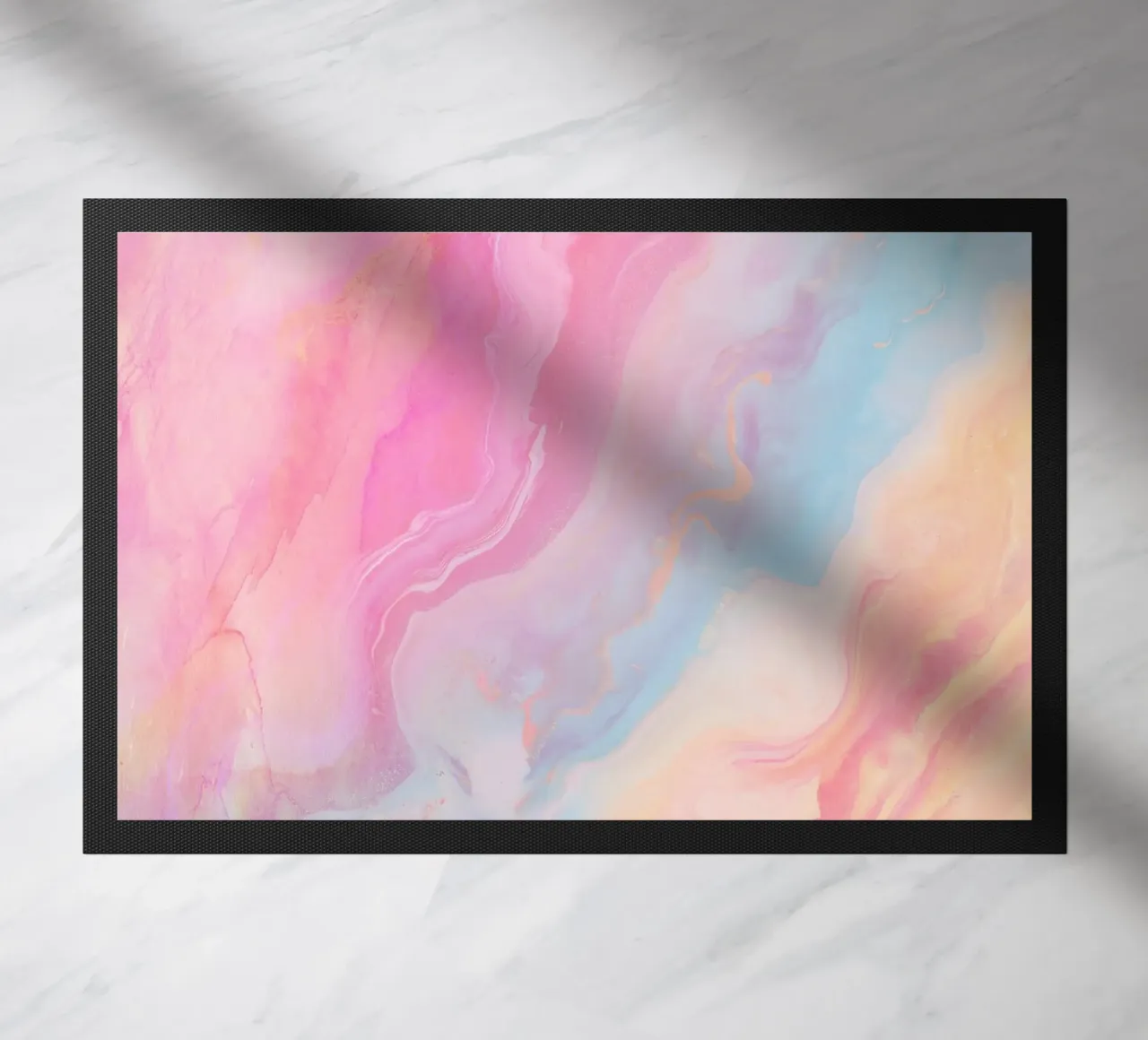 Vloeibare schaduwen deurmat van cafelab