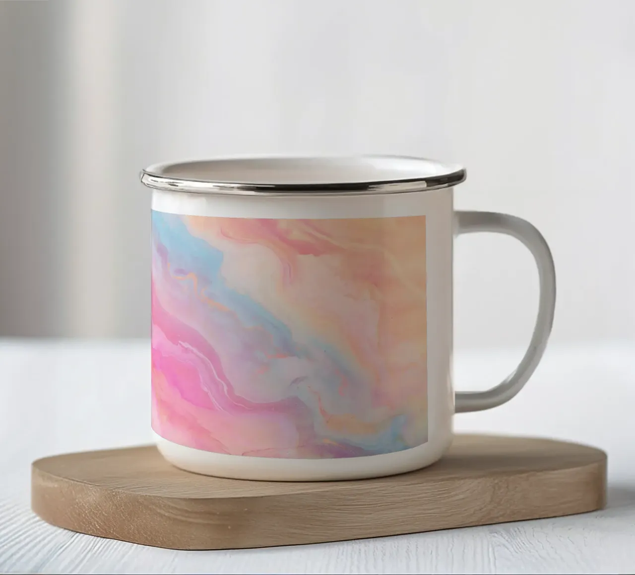 Ombre liquide tazza in smalto da cafelab