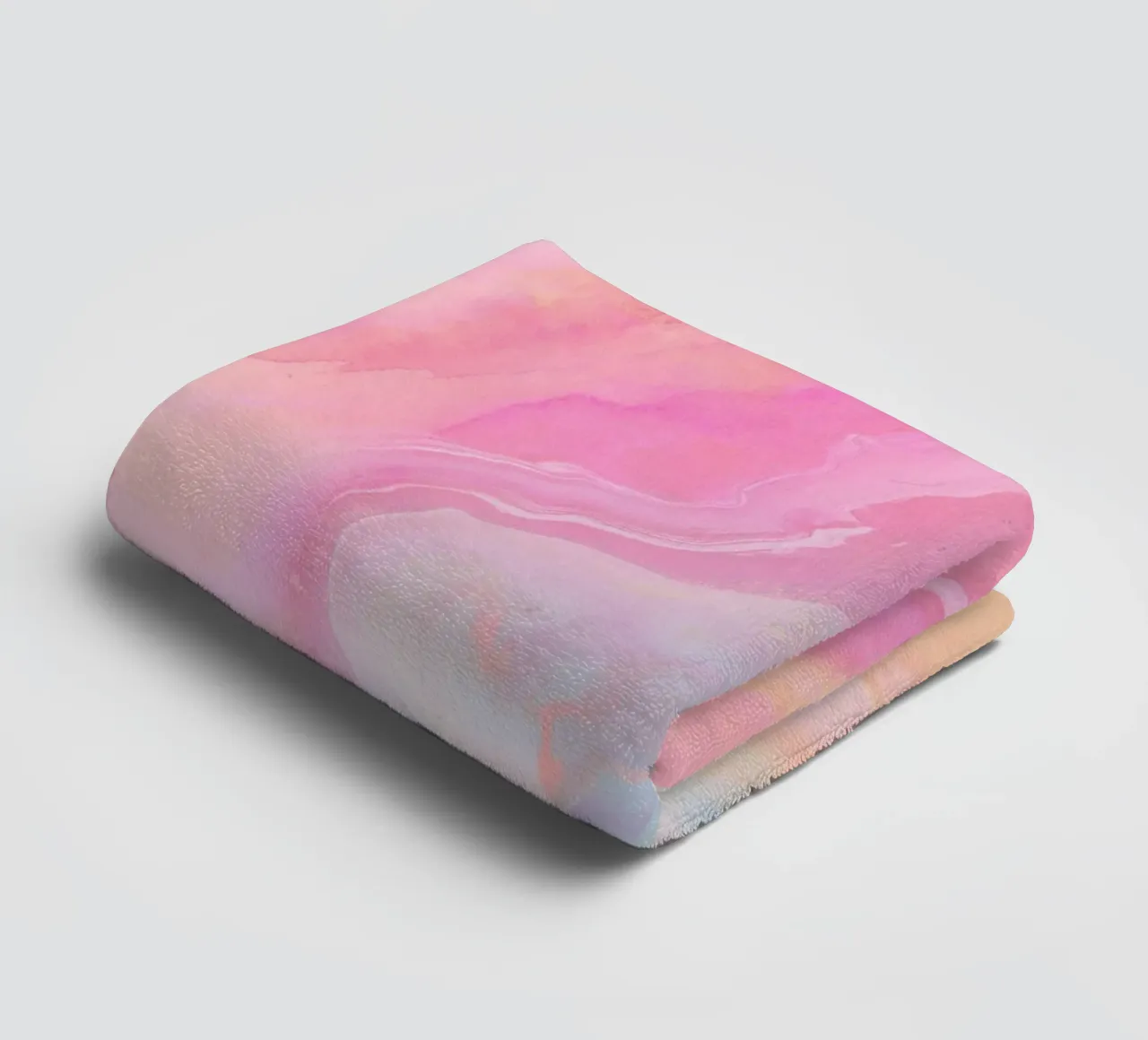 Ombre liquide asciugamano da bagno da cafelab