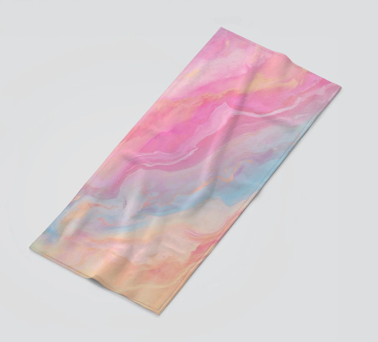 Vloeibare schaduwen strandhanddoek van cafelab
