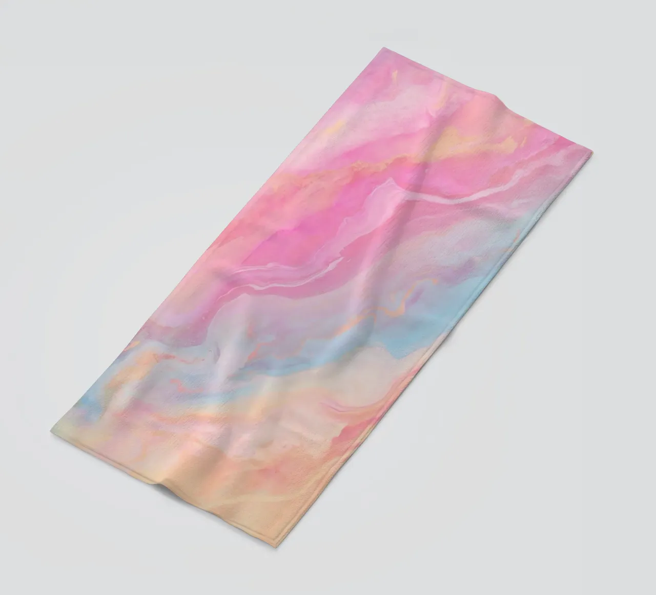 Vloeibare schaduwen strandhanddoek van cafelab