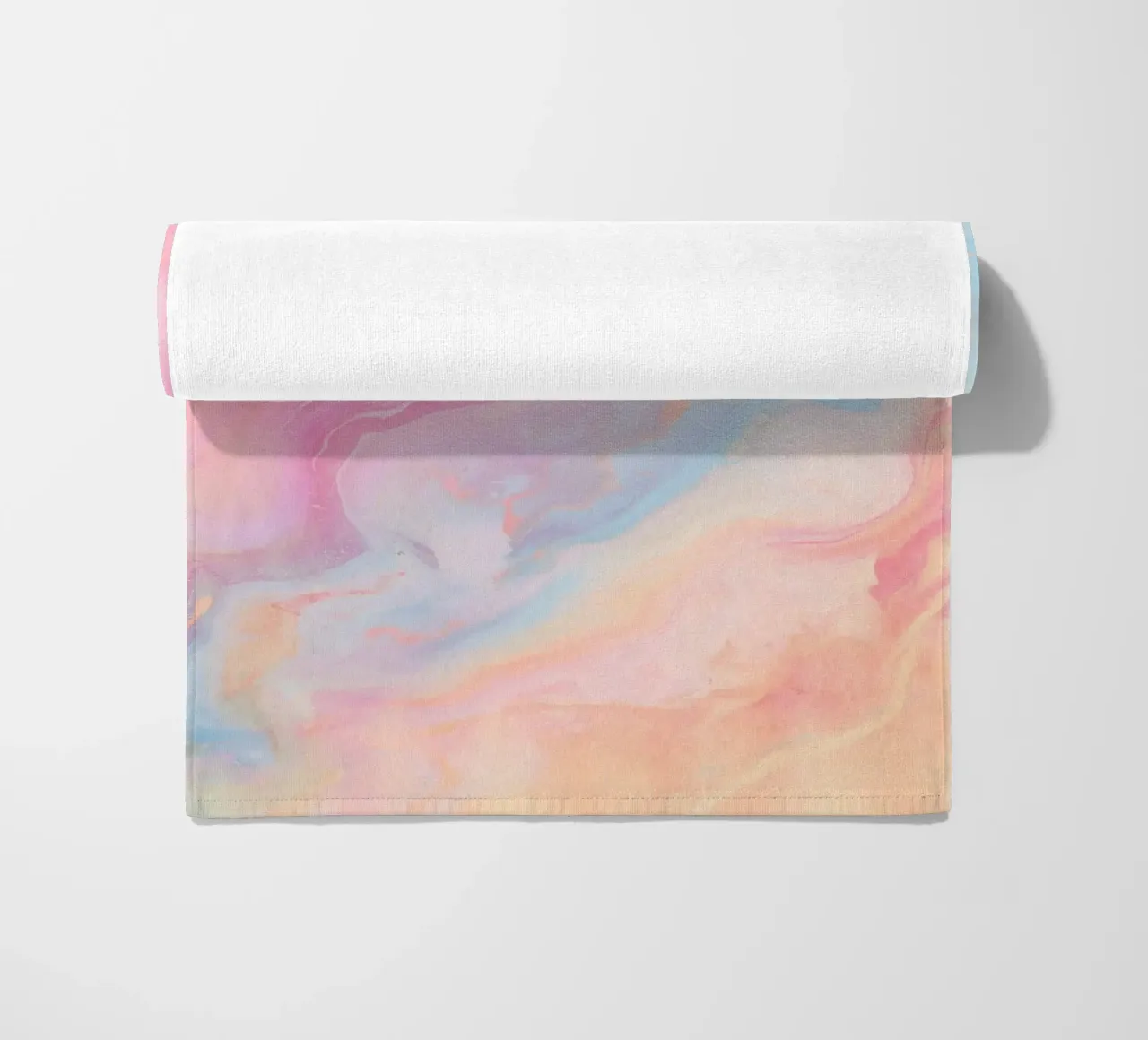 Vloeibare schaduwen strandhanddoek van cafelab