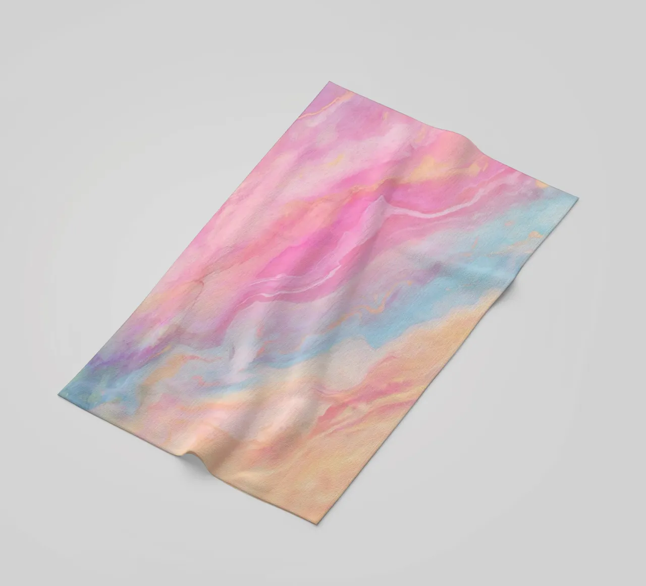 Vloeibare schaduwen strandhanddoek van cafelab