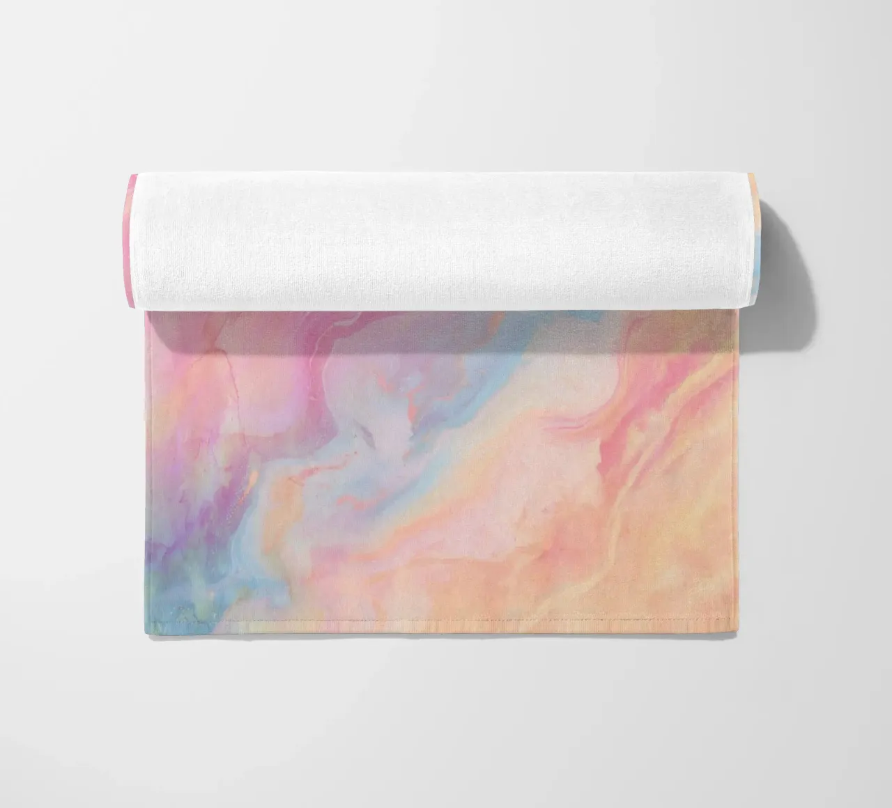 Vloeibare schaduwen strandhanddoek van cafelab