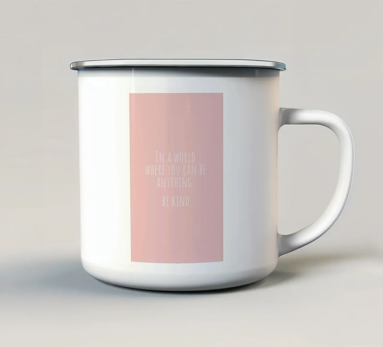 Be Kind tazza in smalto da Ayleen