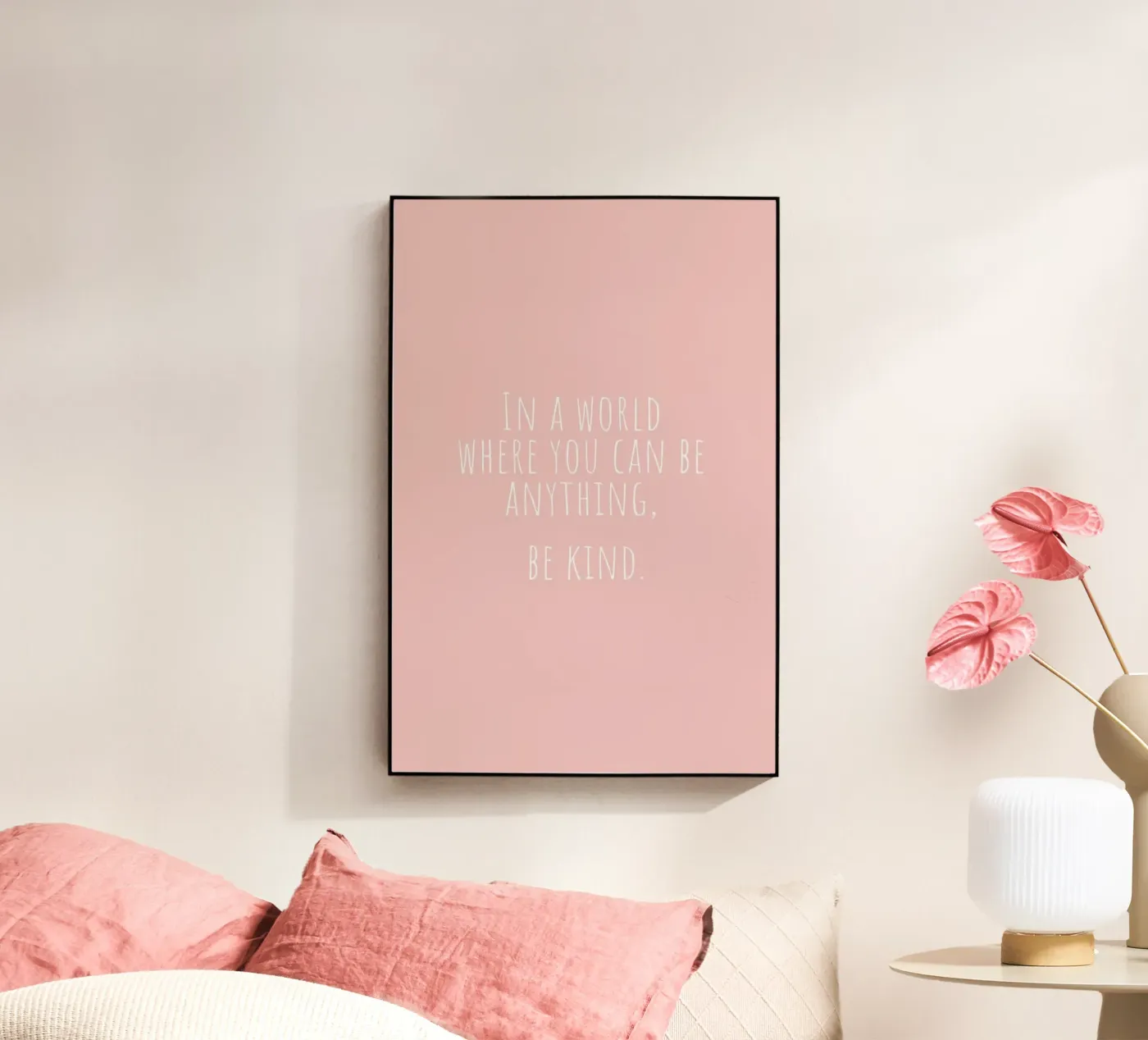 Be Kind acryl van Ayleen