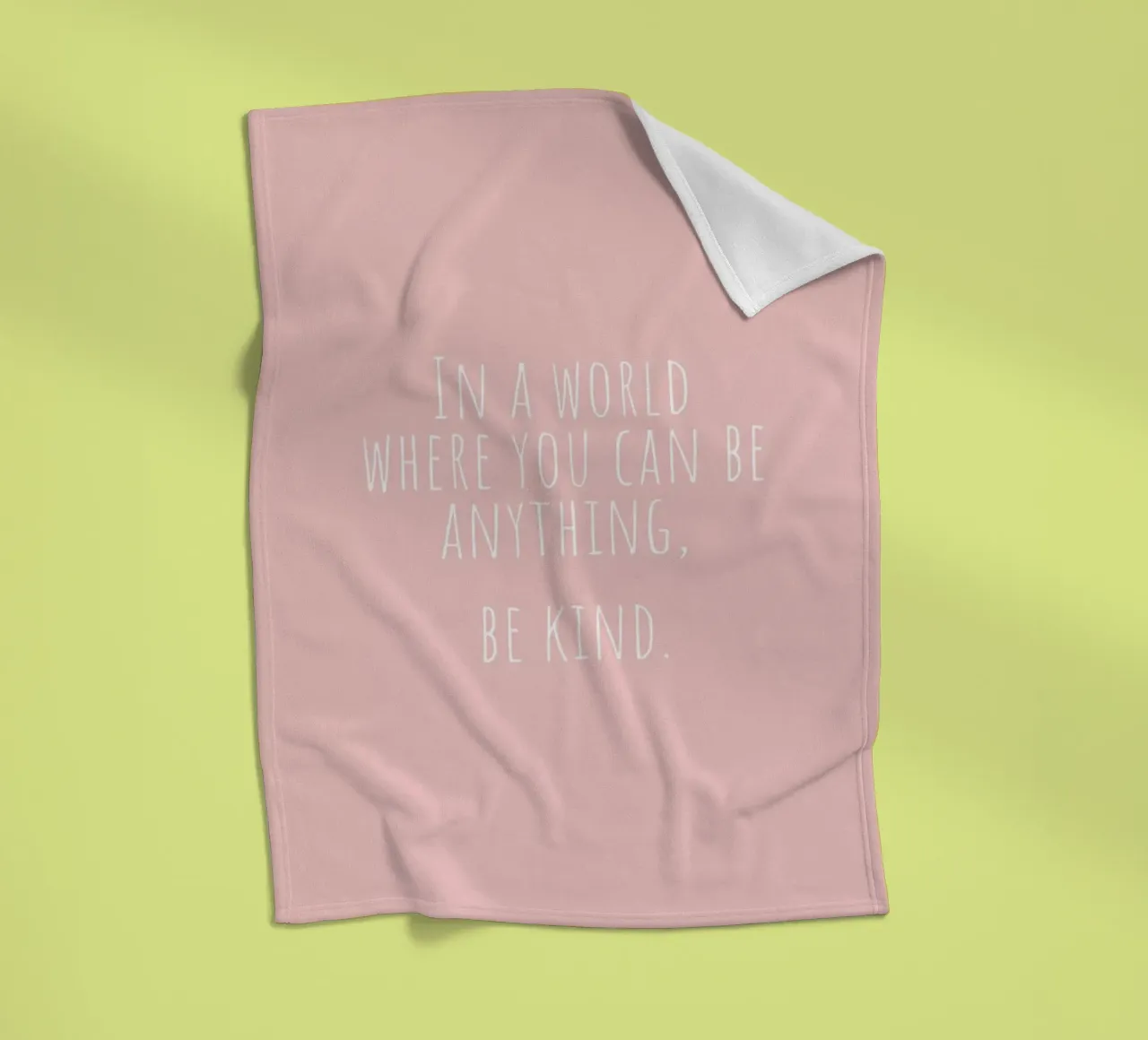 Be Kind coperta in pile da Ayleen