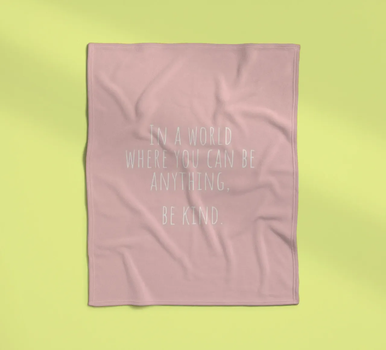Be Kind coperta in pile da Ayleen