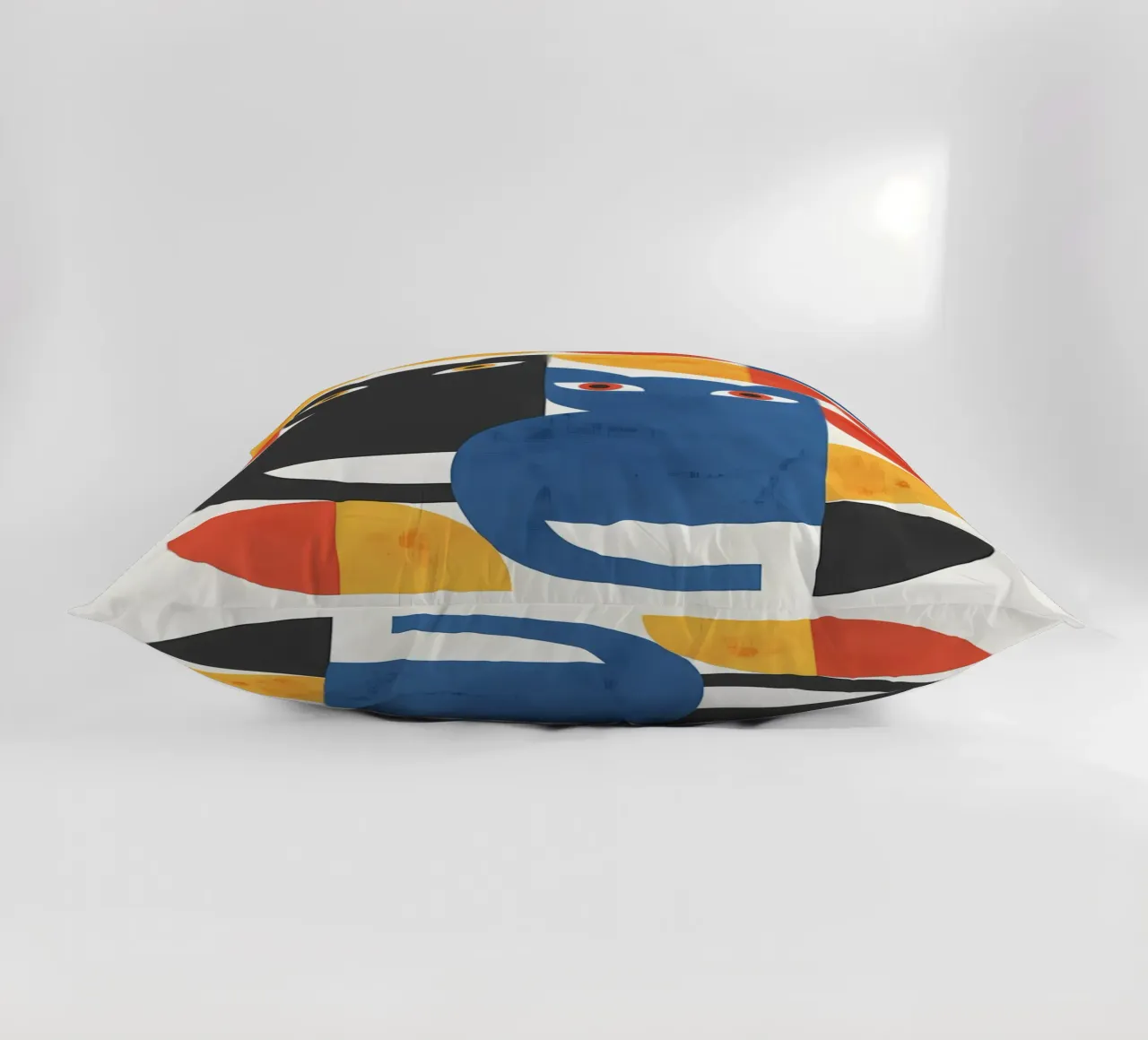gatti forme astratte elementi grafici cuscino da MinimalistPosterCharles
