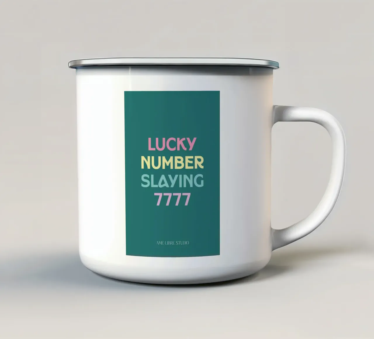 🎰 tazza in smalto da MENTHE SAUVAGE