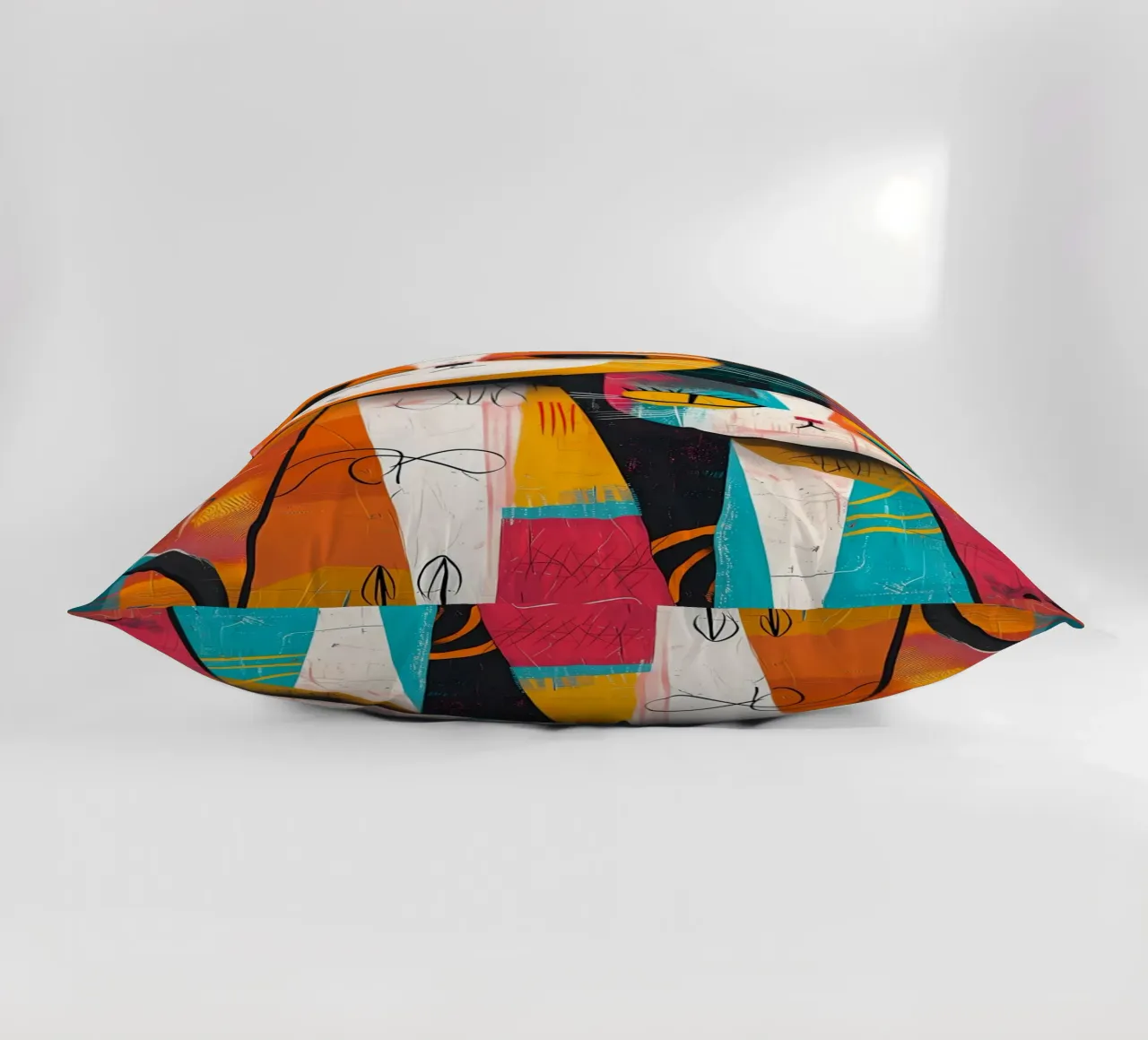 gatti felini baffi code cuscino da Dale Edward YoungJr