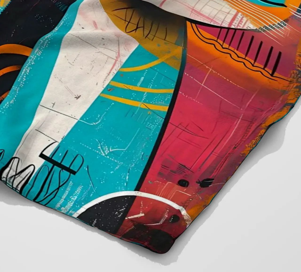 gatti felini baffi code coperta in pile da Dale Edward YoungJr