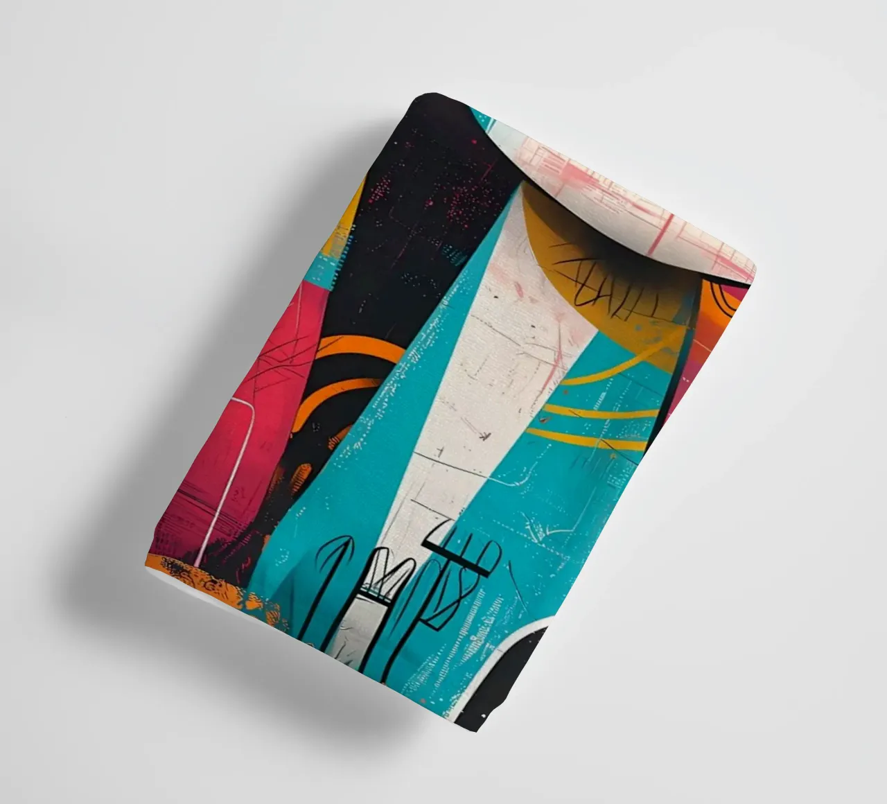 gatti felini baffi code asciugamano da bagno da Dale Edward YoungJr