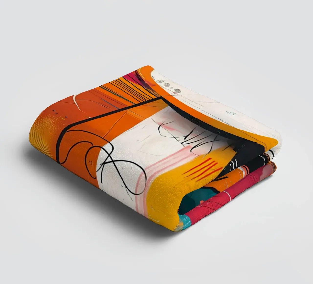 gatti felini baffi code asciugamano da bagno da Dale Edward YoungJr