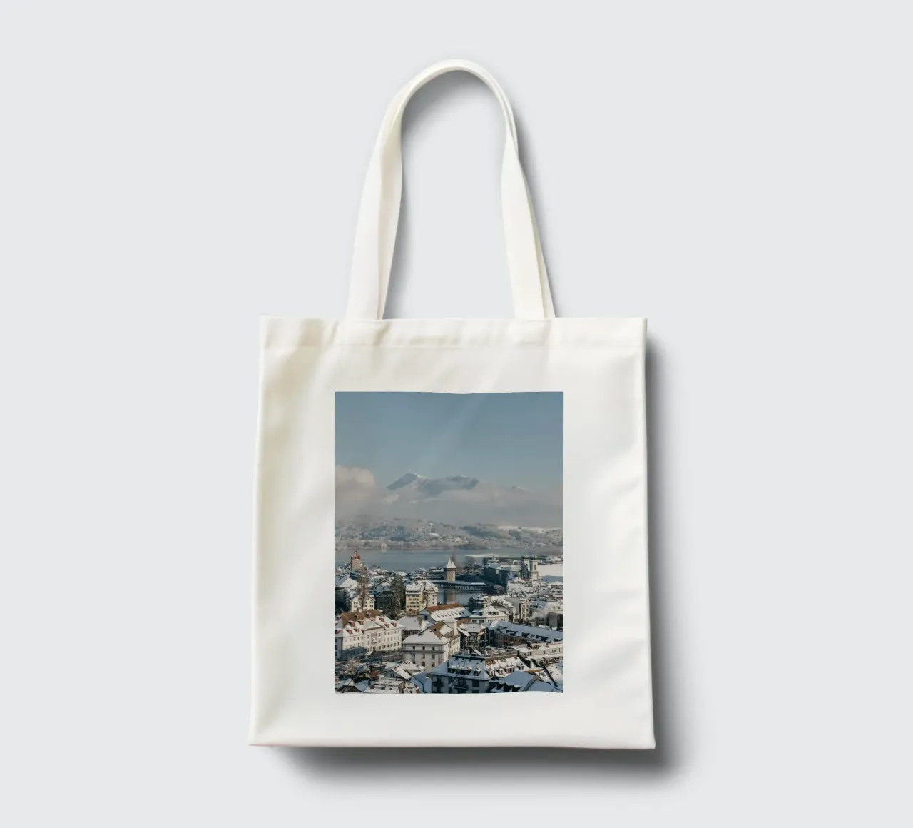 Lucerne Winter Wonderland tote bag by LucernePictures