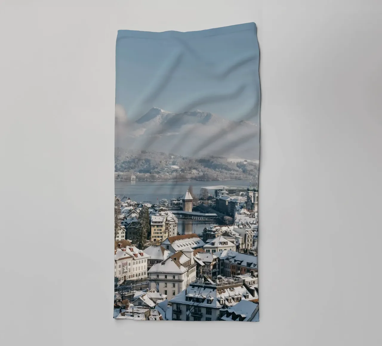 Meraviglia invernale di Lucerna asciugamano da bagno da LucernePictures