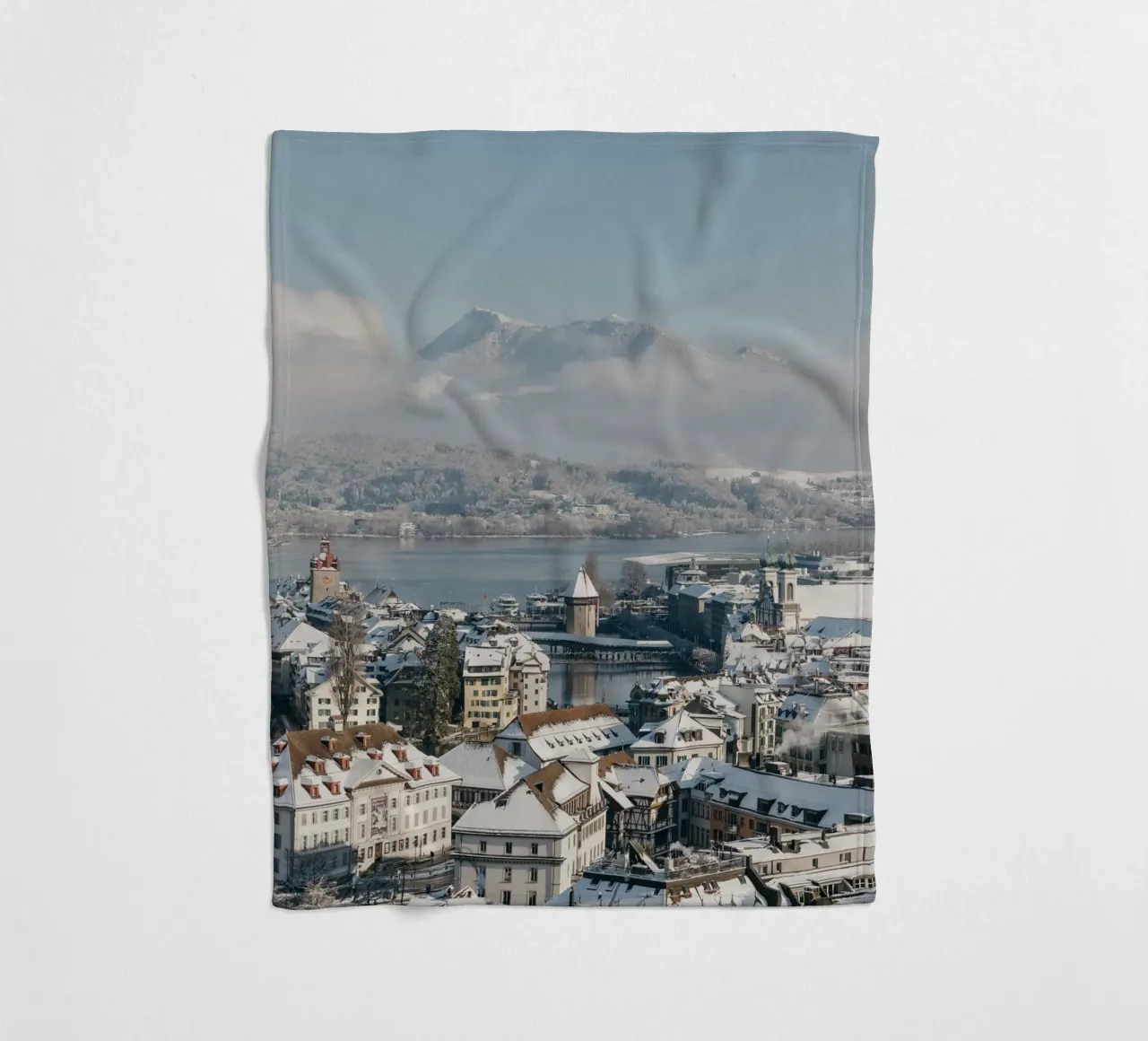 Meraviglia invernale di Lucerna coperta in pile da LucernePictures