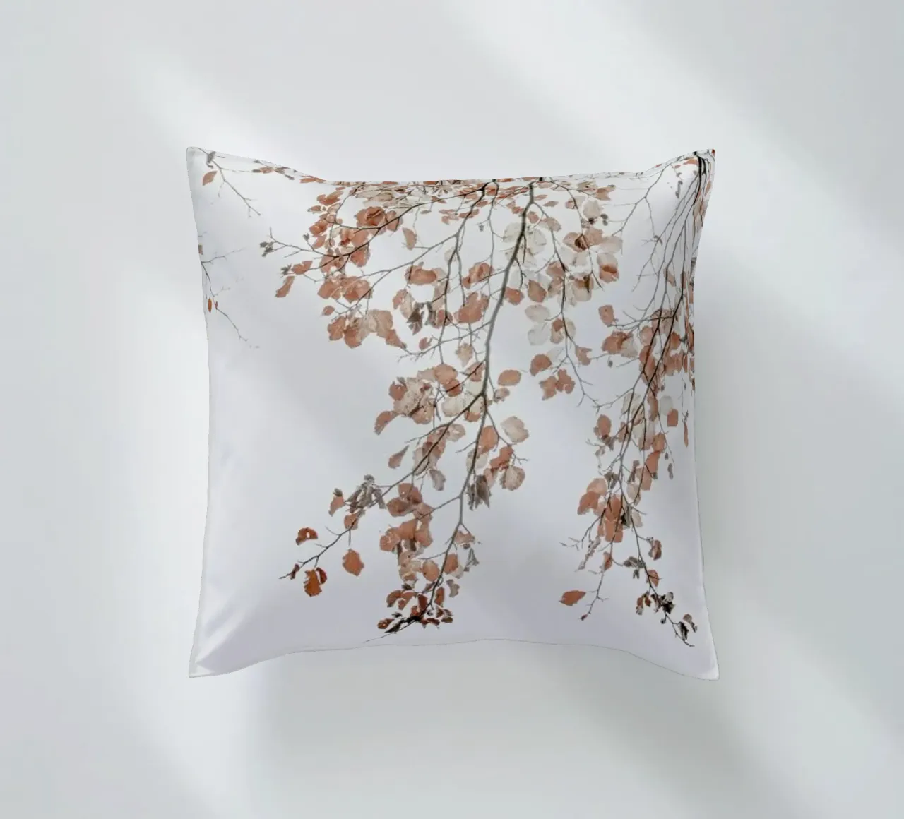 Under the Tree Fagus Syl Birch Tree decorative cushion by Monika Strigel