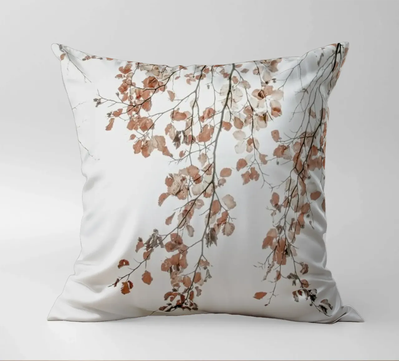 Under the Tree Fagus Syl Birch Tree decorative cushion by Monika Strigel