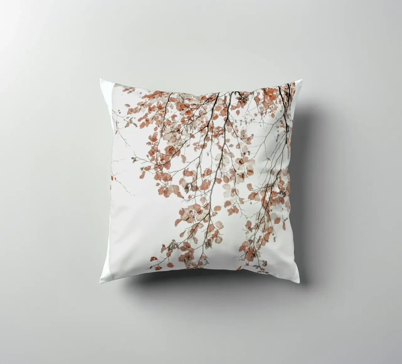 Under the Tree Fagus Syl Birch Tree decorative cushion by Monika Strigel