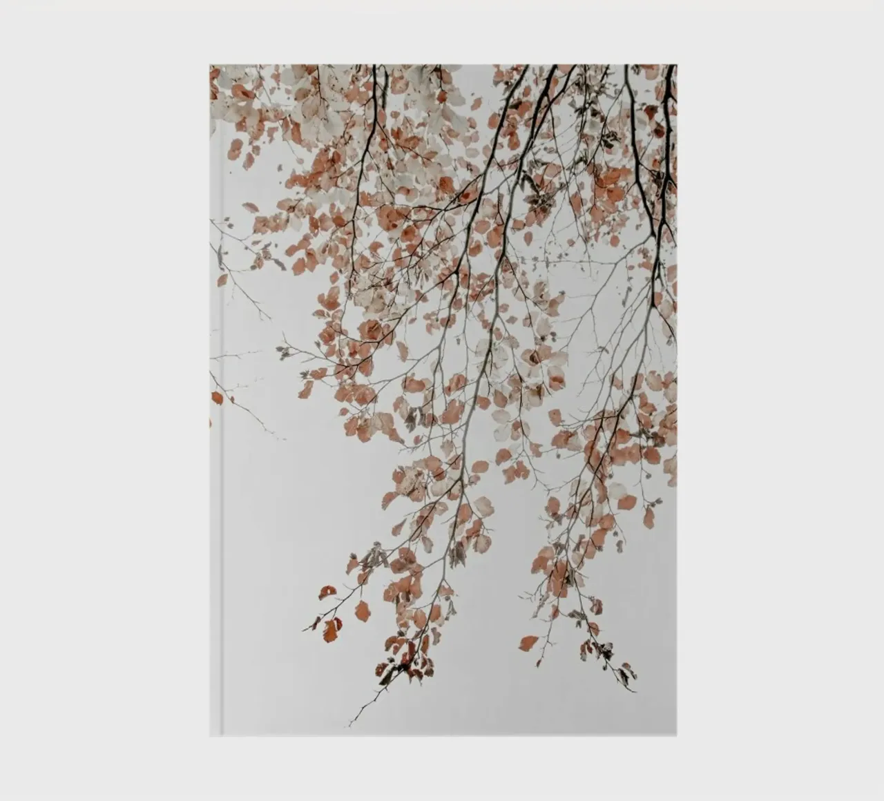 Under the Tree Fagus Syl Birch Tree notebook by Monika Strigel