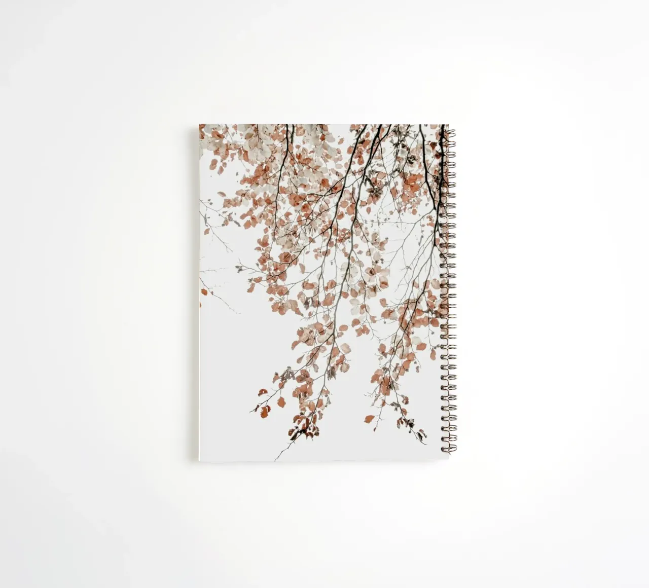 Under the Tree Fagus Syl Birch Tree spiral notebook by Monika Strigel