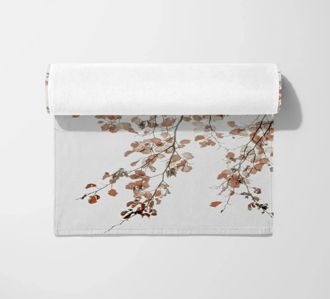 Under the Tree Fagus Syl Birch Tree beach towel by Monika Strigel