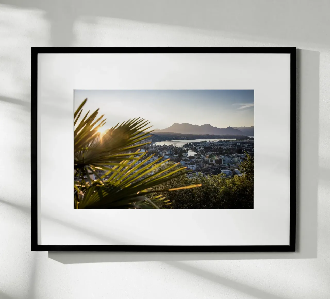 Alba di Lucerna da Chateau Gütsch carta hahnemühle da LucernePictures