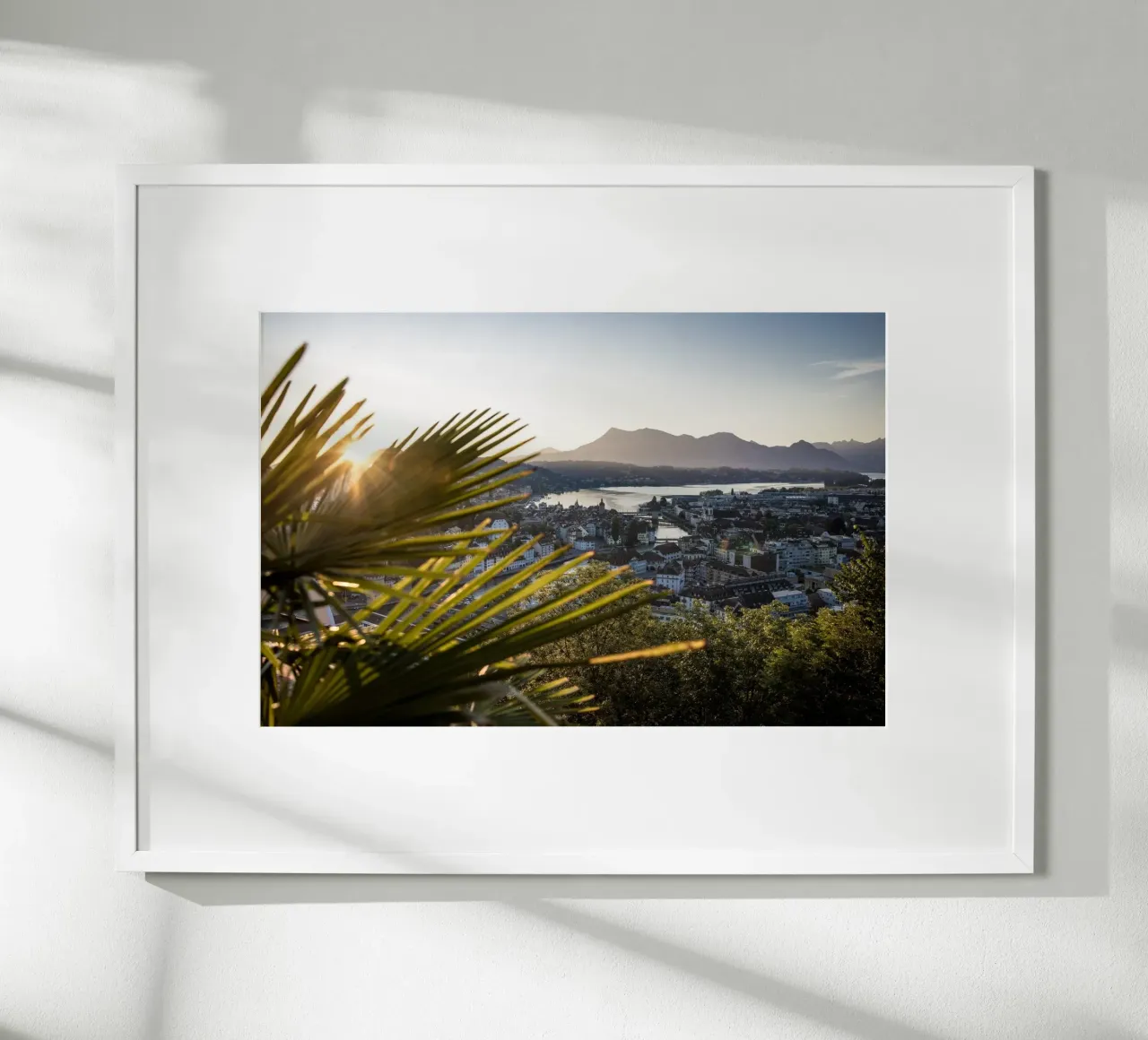 Alba di Lucerna da Chateau Gütsch carta hahnemühle da LucernePictures