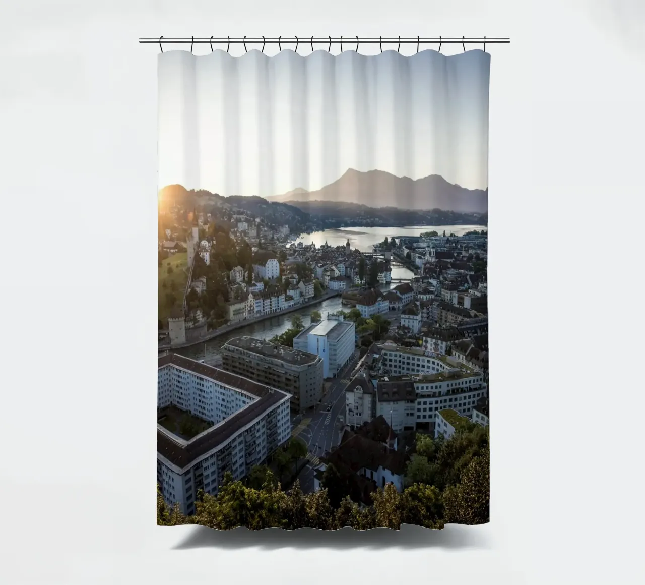 Lucerna all'alba tenda da doccia da LucernePictures
