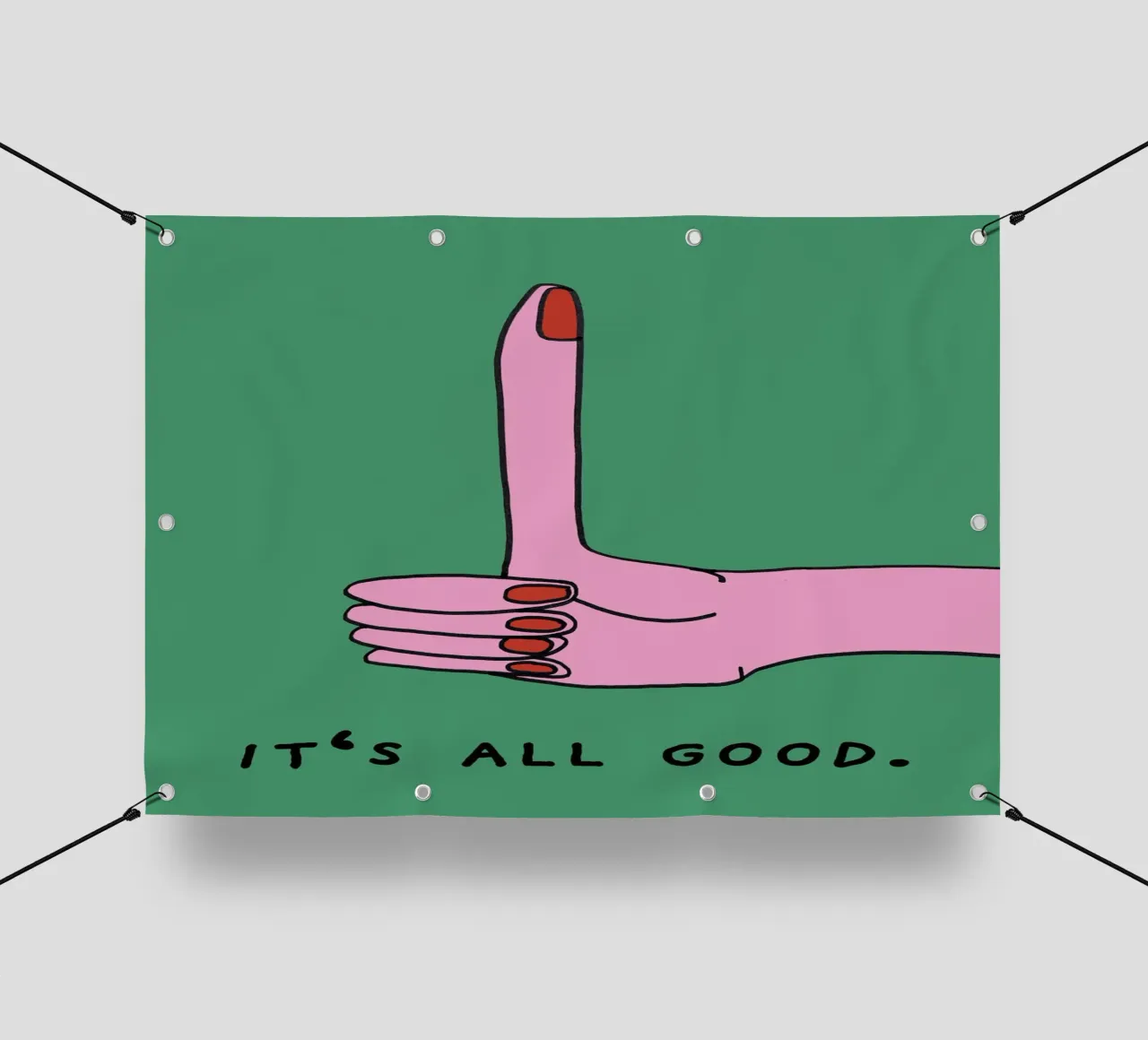 It's all good. telo in pvc da thesoulhugclub