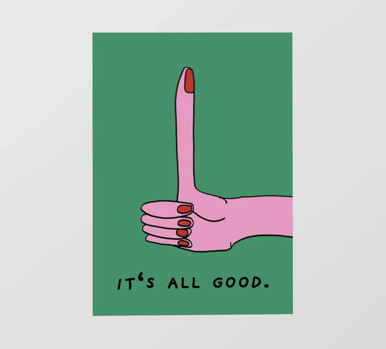 It's all good. telo in pvc da thesoulhugclub