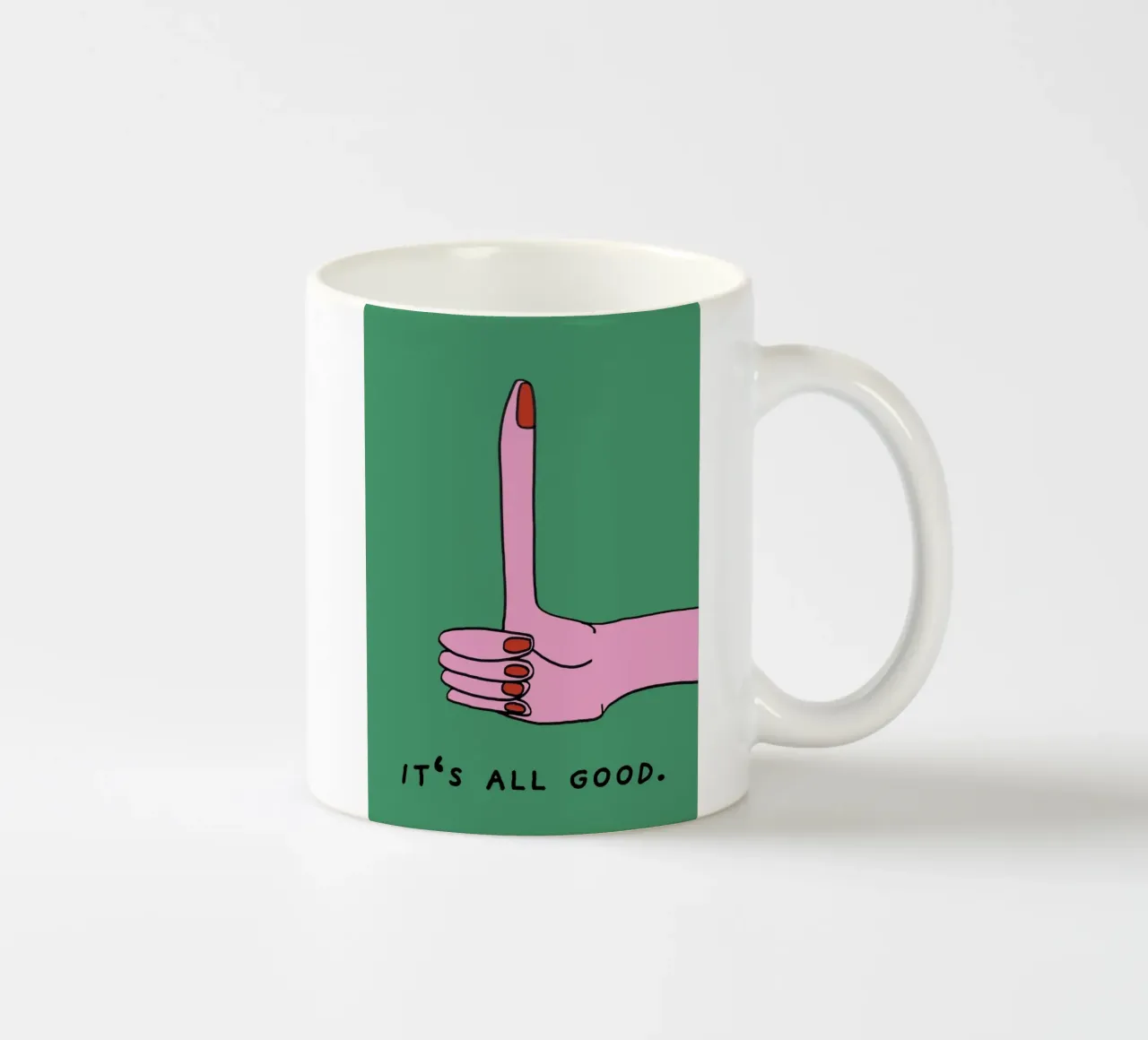 It's all good. tazza in ceramica da thesoulhugclub