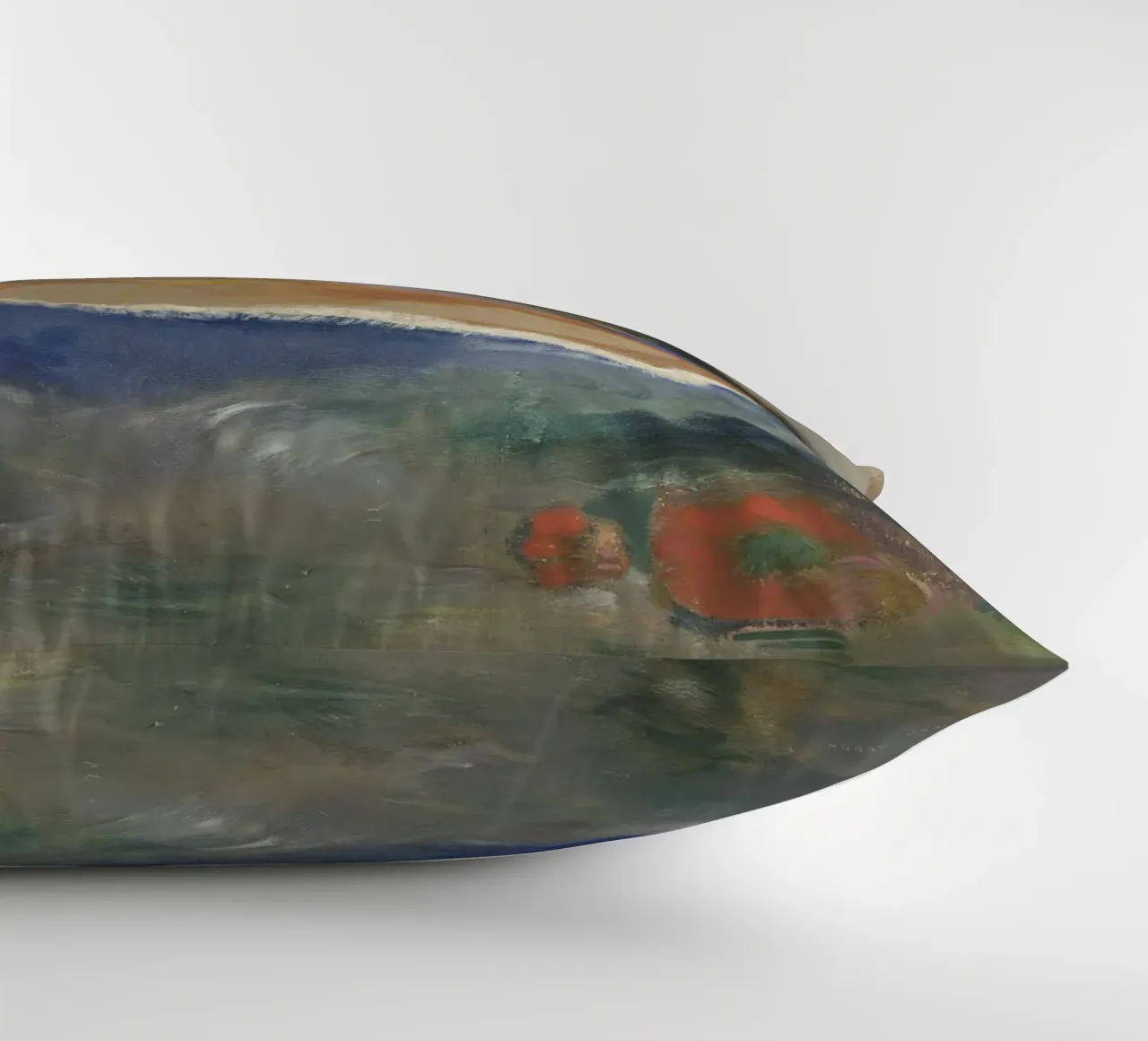 Odilon Redon - Ophelia con un pesce azzurro nell'acqua cuscino da Wirla