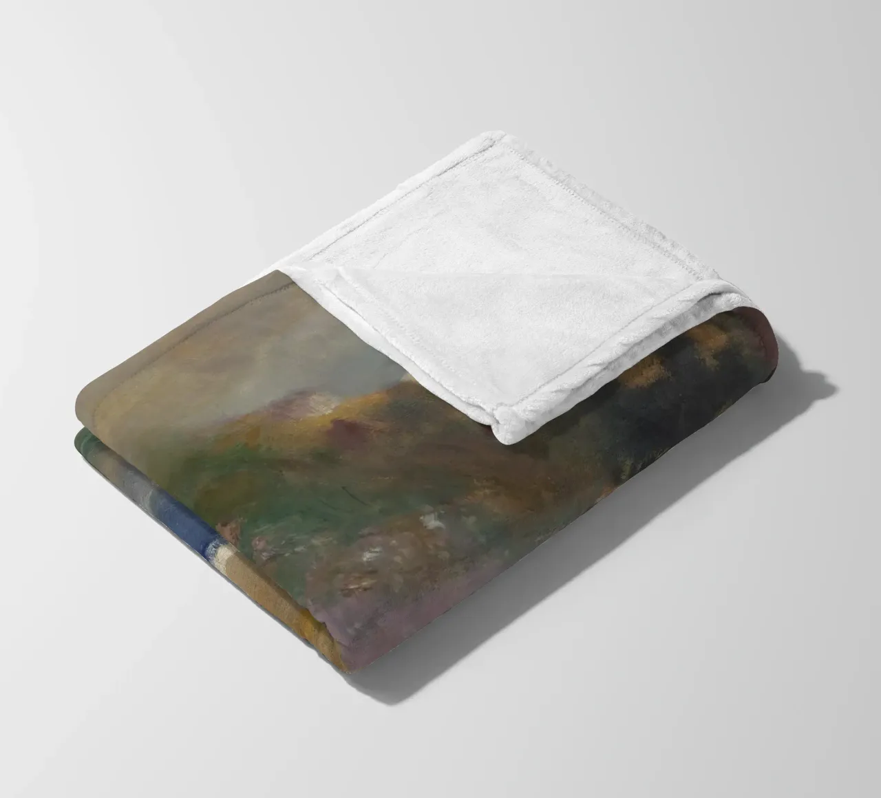 Odilon Redon - Ophelia con un pesce azzurro nell'acqua coperta in pile da Wirla