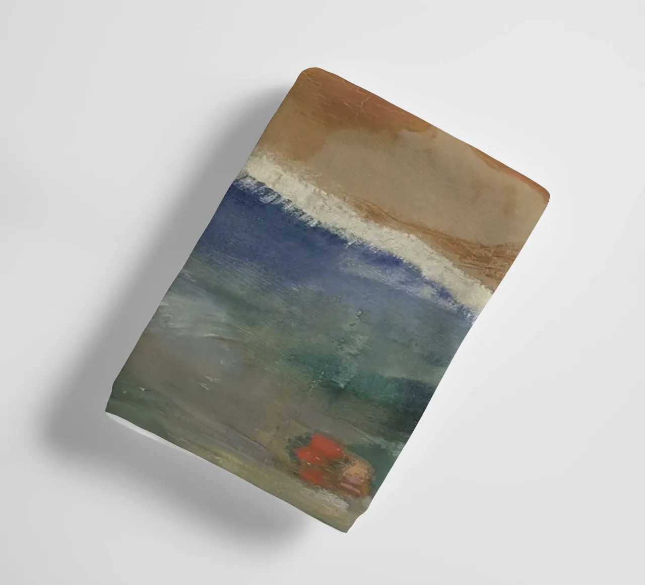 Odilon Redon - Ophelia con un pesce azzurro nell'acqua asciugamano da bagno da Wirla