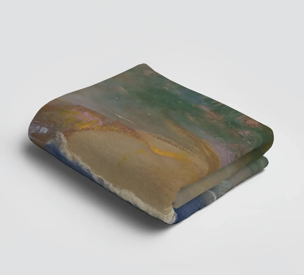 Odilon Redon - Ophelia con un pesce azzurro nell'acqua asciugamano da bagno da Wirla