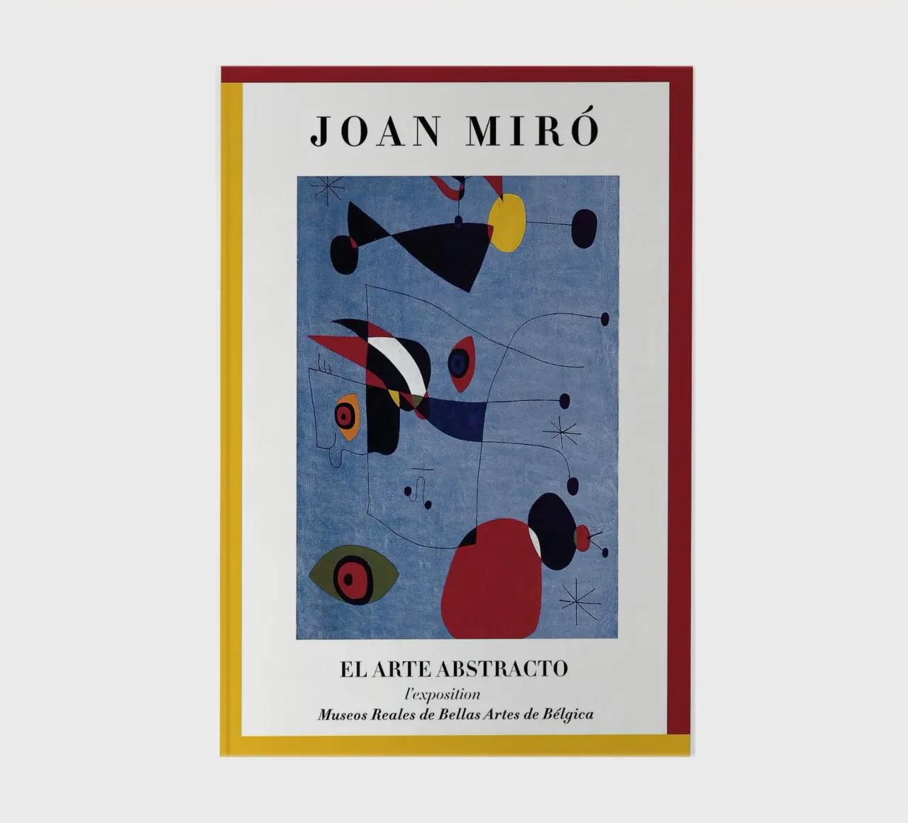 Joan Miro Elarte Abstract notebook by phillipp veisenberg