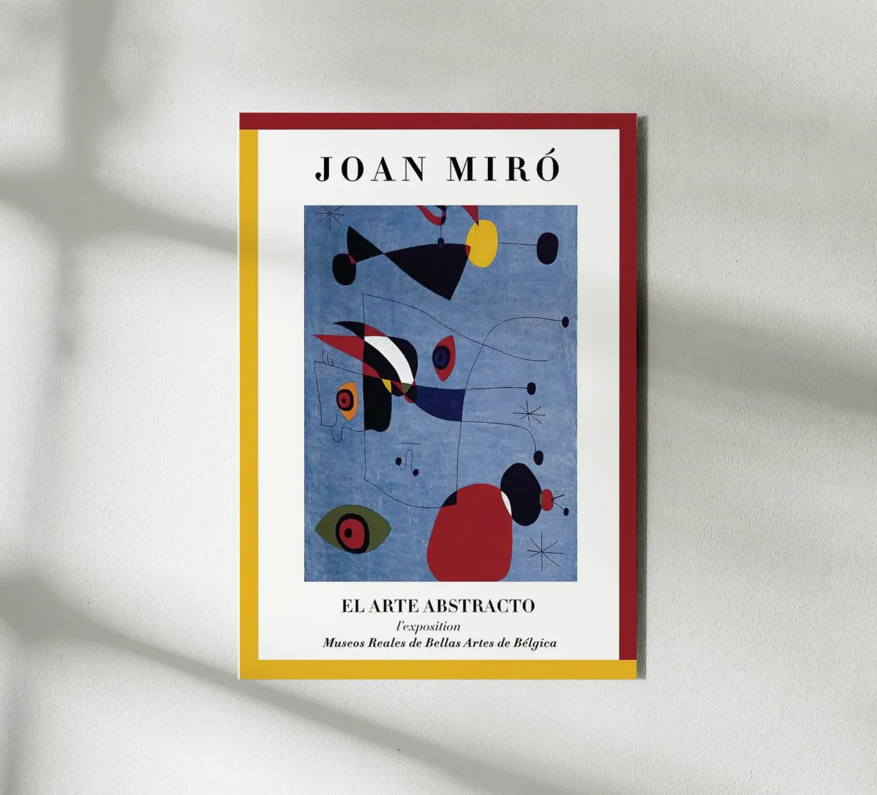 Joan Miro Elarte Zusammenfassung Alu-Dibond von phillipp veisenberg