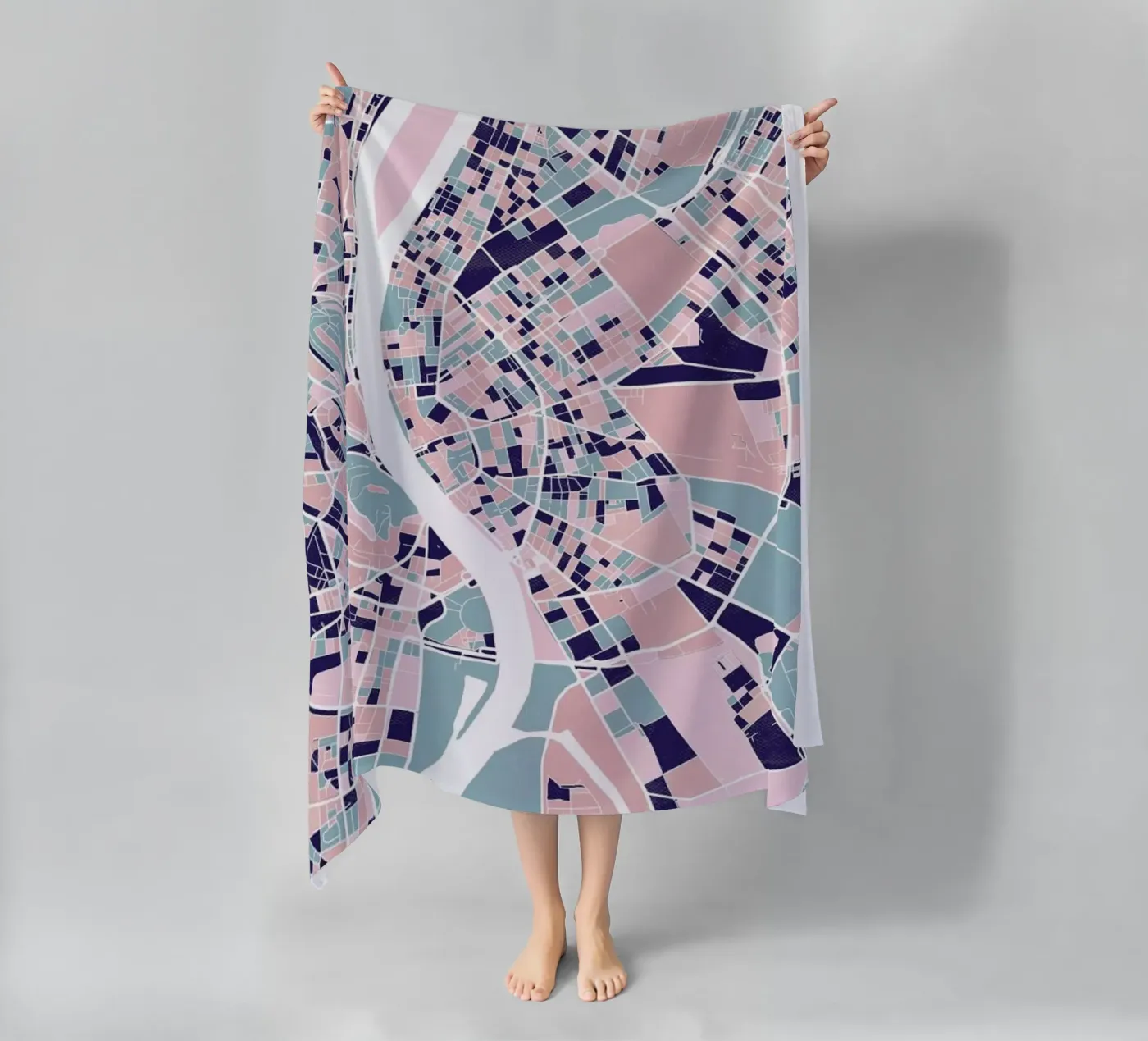 Budapest III telo mare da The Cartography Collection