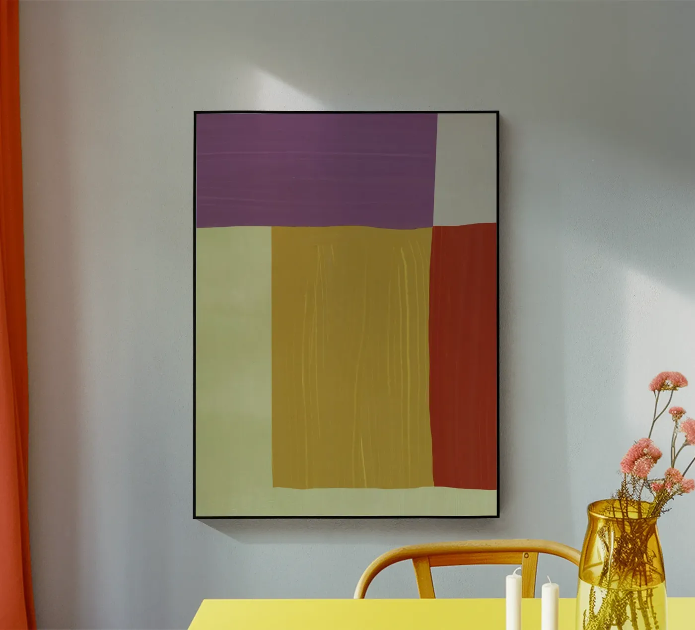 Collage minimale 04 plexiglass da Little Dean